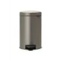 Balde de pedal Brabantia NewIcon 12L, Platinum