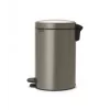 Balde de pedal Brabantia NewIcon 12L, Platinum