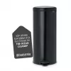 Balde de pedal Brabantia NewIcon 30L preto mate
