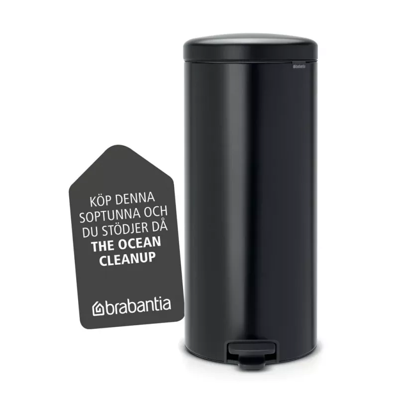 Balde de pedal Brabantia NewIcon 30L preto mate