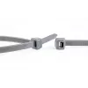 Abraçadeiras de poliamida WKK cinzentas 100 x 2,5 mm, pack de 100 (11032871)