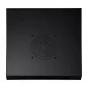 Armário de servidor de parede DSIT DS10-3412 12U 10 polegadas com porta de vidro, 370x450x618 mm, preto