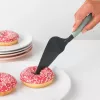 Espátula para bolo Brabantia Profile Line com bordo serrilhado, aço mate