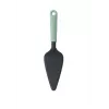 Espátula para bolo Brabantia Profile Line com bordo serrilhado, aço mate