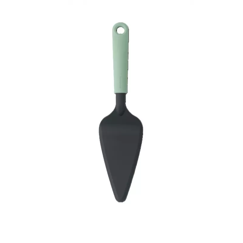 Espátula para bolo Brabantia Profile Line com bordo serrilhado, aço mate