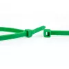 Abraçadeiras de poliamida WKK verdes 300 x 3,6 mm, pack de 100 110194571