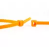 Abraçadeiras WKK laranja 300 x 3,6 mm, pack de 100 110194371