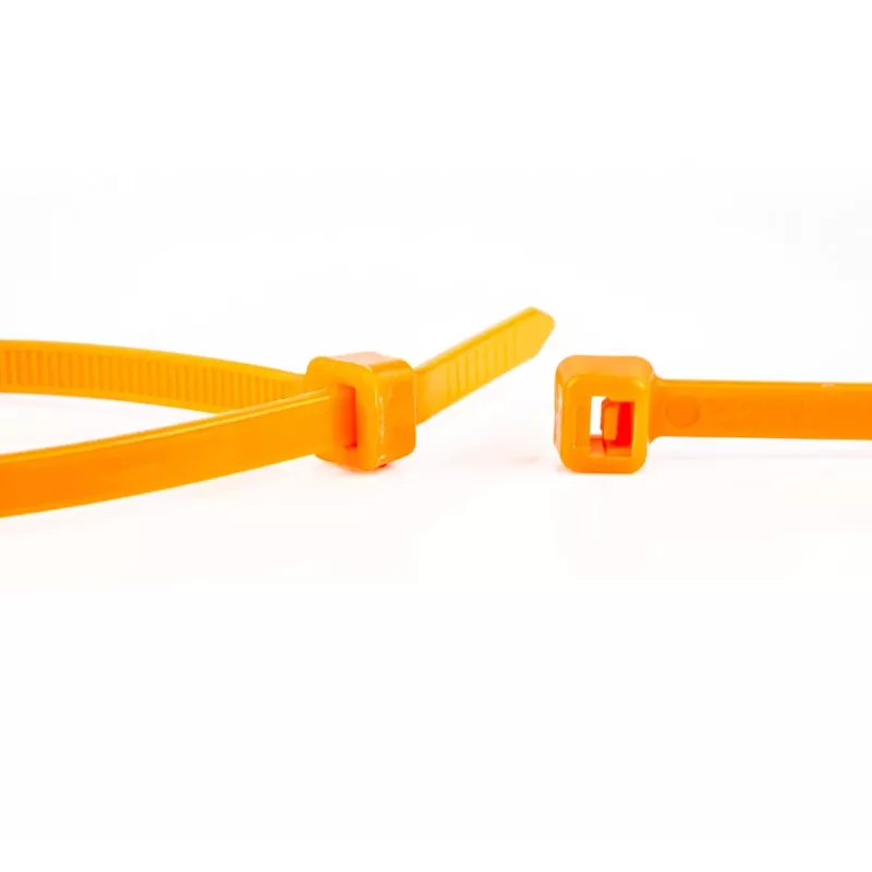 Abraçadeiras WKK laranja 300 x 3,6 mm, pack de 100 110194371