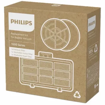 Conjunto de filtros de substituição Philips para aspiradores sem saco da série 1000