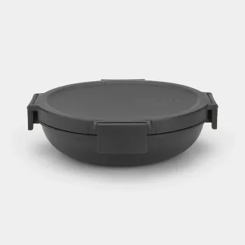 Brabantia Make & Take Taça de almoço 1L Cinzento-escuro