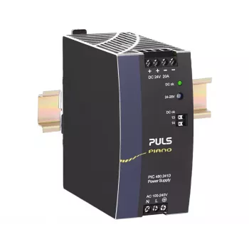 PULS PIC480.241D Fonte de alimentação para calha DIN 24V DC 20A 480W