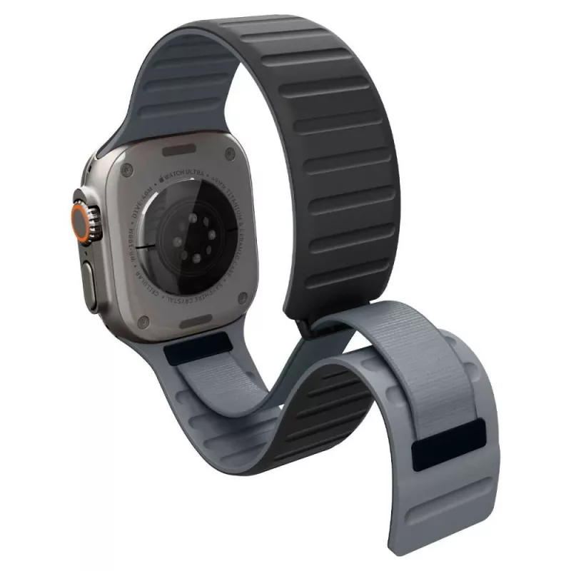 Pulseira Spigen Athlex Air M para Apple Watch 44/45/46/49mm – preto/cinzento