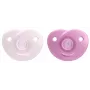 Chupeta de silicone Philips Avent Soothie com escudo de silicone, 0-6 meses, pack de 2