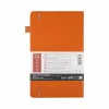 Caderno SAKURA 94146603 A5 pautado cor de âmbar capa dura 160 páginas