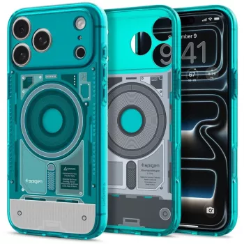Capa Spigen C1 Ultra Hybrid MagSafe para iPhone 17 Pro / 18 Pro – Bondi Blue
