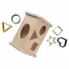 Brinquedo casa de encaixe de formas em madeira Baby's Only, Earth, 10+ meses