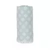 Manta de embrulho em musselina de algodão Lodger Swaddle Tribe 120x120 cm Ice Flow