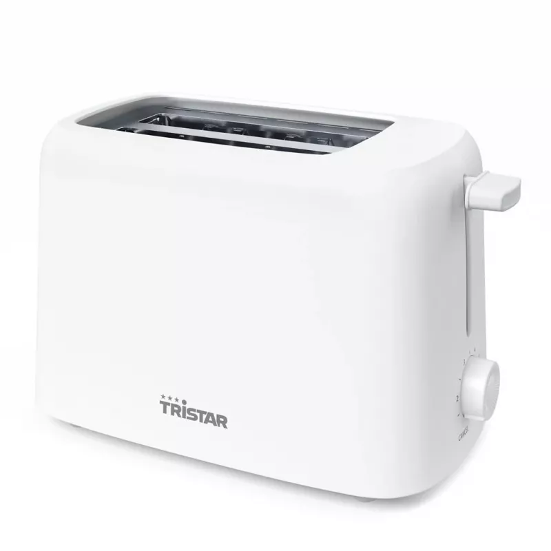 Torradeira Tristar BR-1061 com grelha para pãezinhos, função descongelar, função aquecer, proteção contra sobreaquecimento, branca