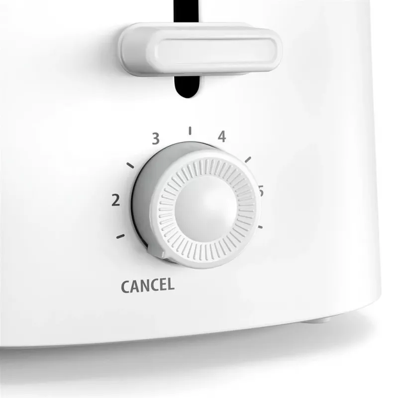 Torradeira Tristar BR-1061 com grelha para pãezinhos, função descongelar, função aquecer, proteção contra sobreaquecimento, branca