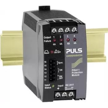 Módulo de segurança de 4 canais PULS DIMENSION PISA11.404 24 V/DC 4 x 4 A