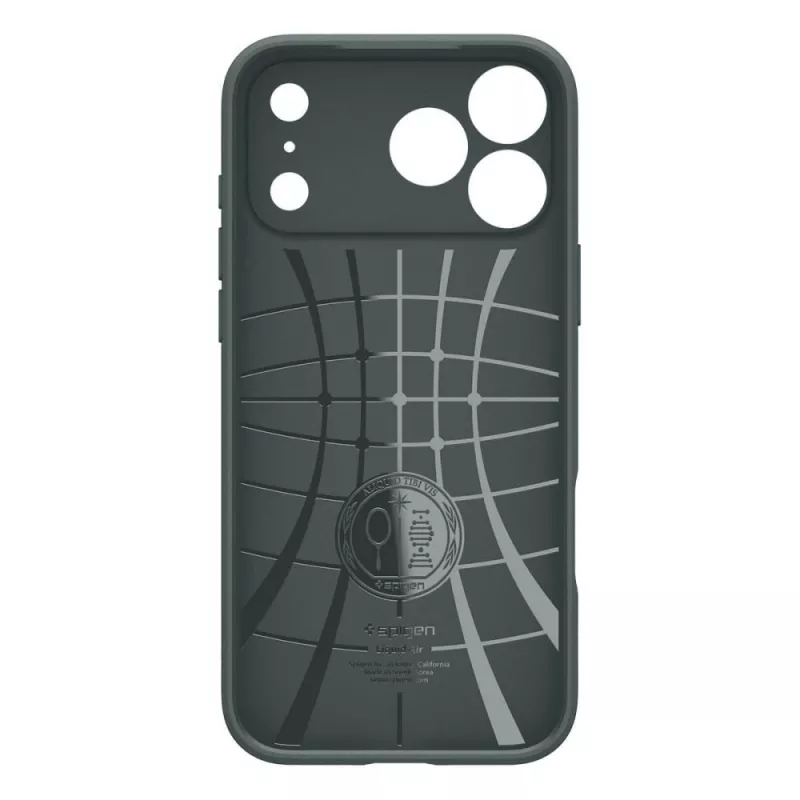 Capa Spigen Liquid Air para iPhone 17 Pro / 18 Pro - Abyss Green
