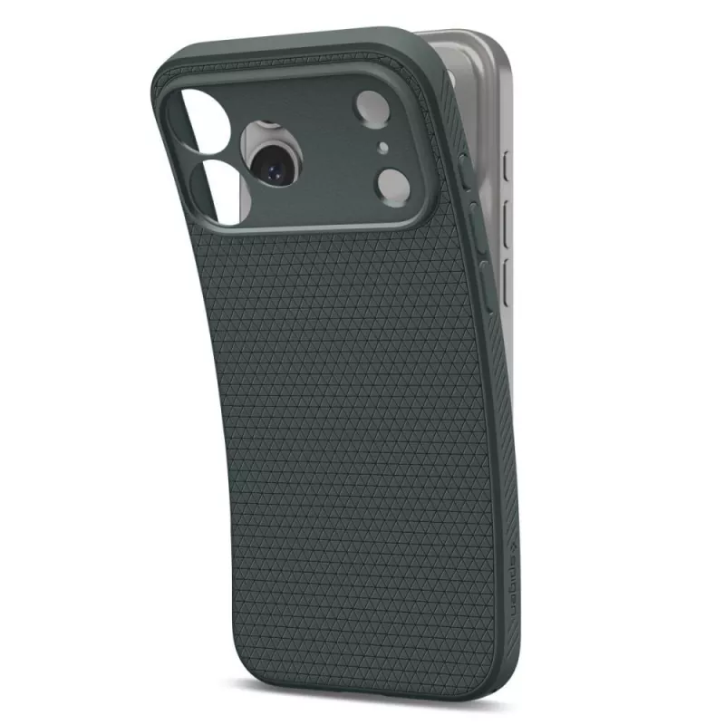 Capa Spigen Liquid Air para iPhone 17 Pro / 18 Pro - Abyss Green