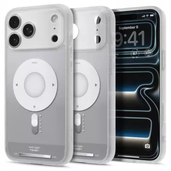 Capa Spigen Ultra Hybrid Mag MagSafe para iPhone 17 Pro / 18 Pro - prateado