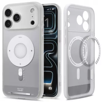 Capa Spigen Ultra Hybrid Mag MagSafe para iPhone 17 Pro / 18 Pro - prateado