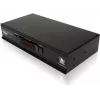 Comutador KVM/áudio/USB Adder ADDERView 4 PRO DVI - 4 portas, 1 utilizador local, montagem em rack AV4PRO-DVI-IEC