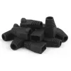 Manga para cabo RJ45 DSIT DANICOM preta grande - 10 unidades (DC-RJ45-BOOT-L-BLACK-10PCE)