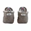 Botas de lã para bebé Lodger Buffalo com sola antiderrapante, castanho, 6-12 meses