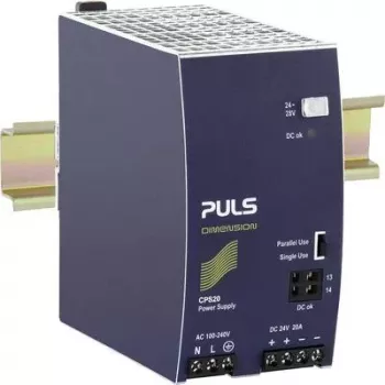 Fonte de alimentação para calha DIN PULS CPS20.241-C1 24V DC 20A 480W