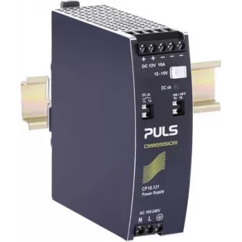 Fonte de alimentação para calha DIN PULS CP10.121 12V DC 16A 192W