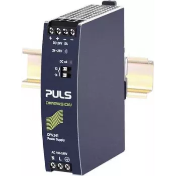 Fonte de alimentação para calha DIN PULS CP5.241 DIMENSION 24V DC 5A 120W