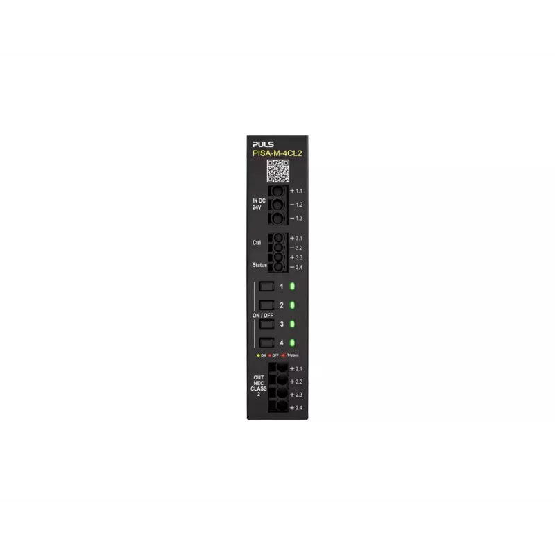 PULS PISA-M-4CL2 módulo limitador de corrente seletivo de 4 canais 20A 18-30VDC calha DIN