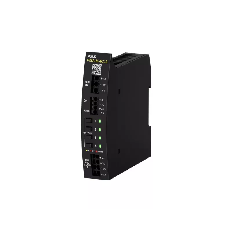 PULS PISA-M-4CL2 módulo limitador de corrente seletivo de 4 canais 20A 18-30VDC calha DIN