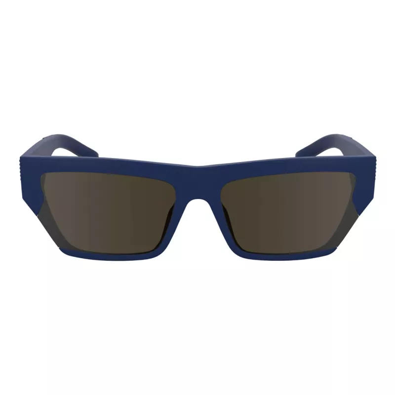 Óculos de sol unissexo Karl Lagerfeld KL6163S-401, armação preta, lentes cinzentas, 59/17/145 mm