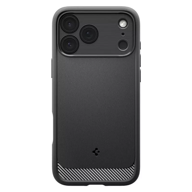 Capa Spigen Rugged Armor Mag MagSafe para iPhone 18 Pro / 17 Pro – preto mate