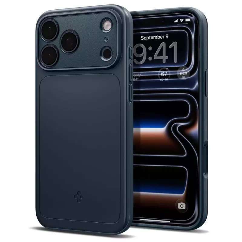Capa Spigen Thin Fit Mag MagSafe para iPhone 18 Pro Max / 17 Pro Max - cinzento