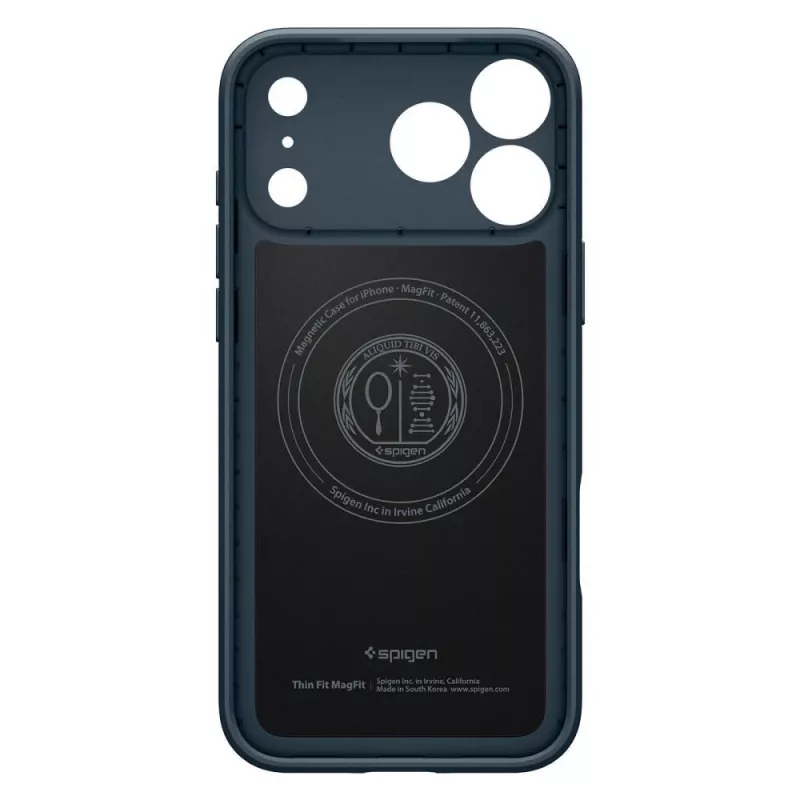 Capa Spigen Thin Fit Mag MagSafe para iPhone 18 Pro Max / 17 Pro Max - cinzento