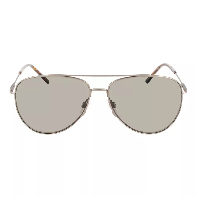 Óculos de sol de homem ZEISS ZS22107SP-71 preto/cinzento retangular 59 mm