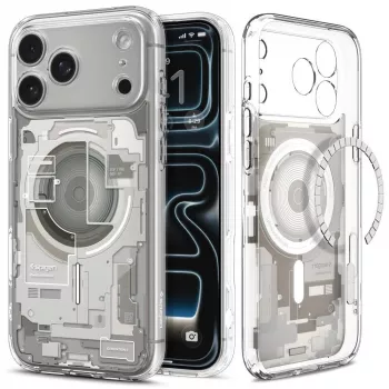 SPIGEN Ultra Hybrid MagSafe iPhone 17 Pro Max / 18 Pro Max Zero One Natural Titanium