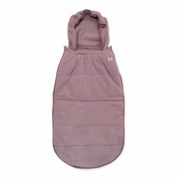 Saco-cama para todas as estações Lodger Mini BunkerTeddy para assentos de automóvel, rosa
