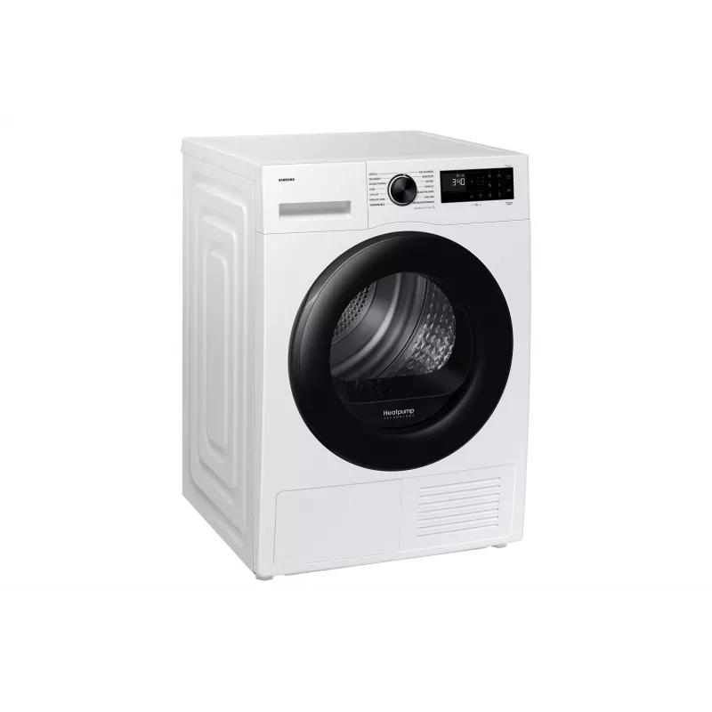 Samsung DV80DG52B0AELE máquina de secar roupa com bomba de calor 8 kg com AI Control, classe energética A+++, Black Caviar