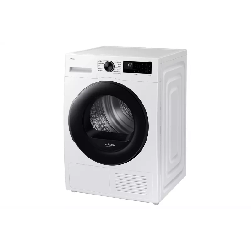 Samsung DV80DG52B0AELE máquina de secar roupa com bomba de calor 8 kg com AI Control, classe energética A+++, Black Caviar