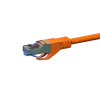 Cabo de rede DSIT CAT 6a LSOH - S/FTP - 50 m - Laranja (DC-6A6-500)