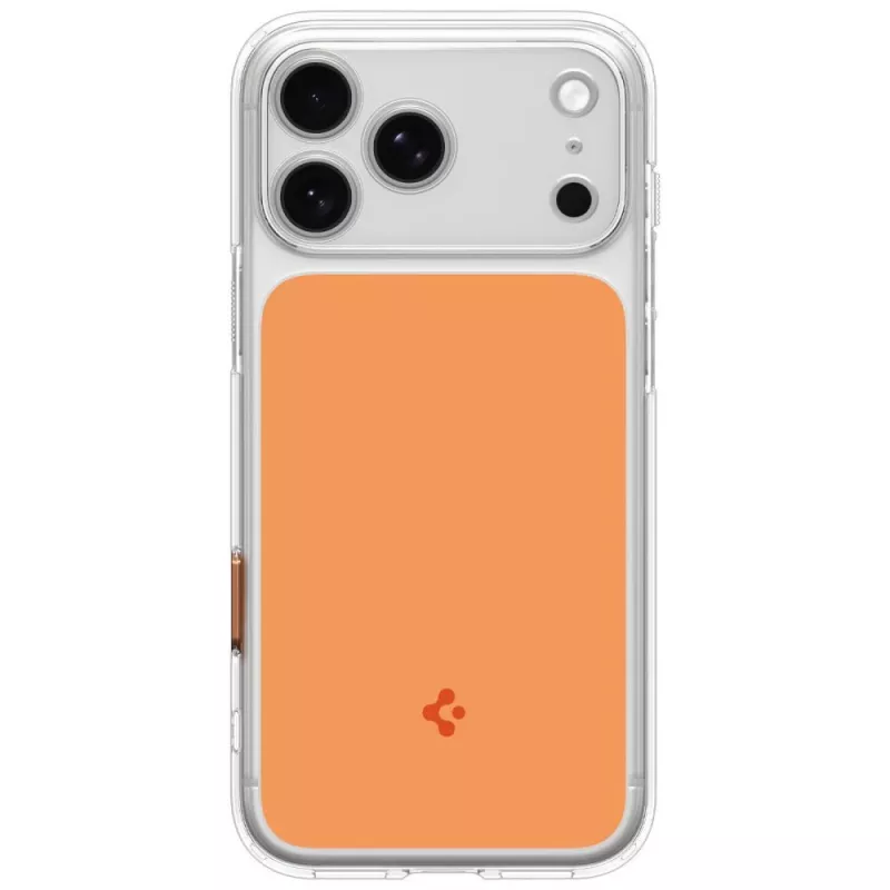 Capa Spigen Ultra Hybrid T Mag MagSafe para iPhone 17 Pro Max / 18 Pro Max – Laranja brilhante
