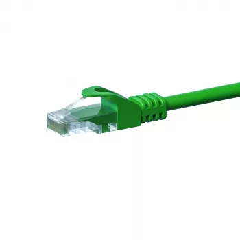 Cabo de rede patch DSIT CAT 5e U/UTP, 7,5 m, Verde, CCA, RJ45 DC-C53-075