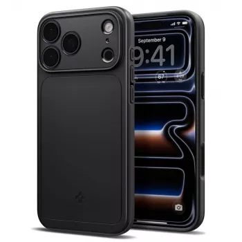 Capa Spigen Thin Fit MagSafe para iPhone 18 Pro / 17 Pro – Preto