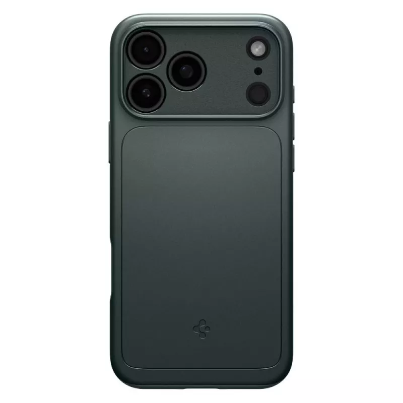 Capa Spigen Thin Fit MagSafe para iPhone 17 Pro / 18 Pro - Abyss Green